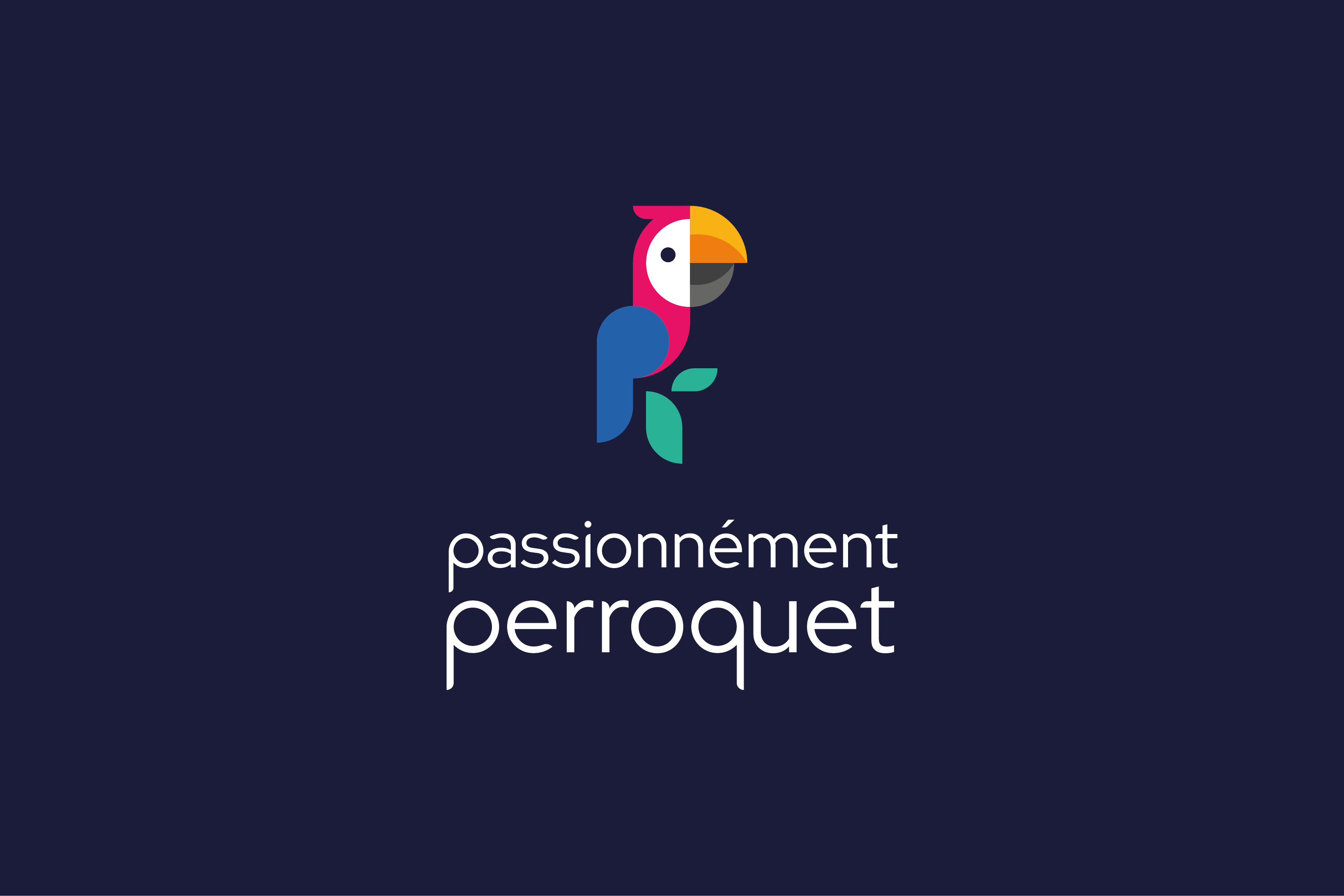 logo passionnément perroquet